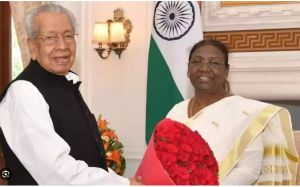राष्ट्रपति श्रीमती मुर्मु ने राज्यपाल को दी जन्मदिन की शुभकामनाएं राष्ट्रपति श्रीमती मुर्मु ने राज्यपाल को दी जन्मदिन की शुभकामनाएं