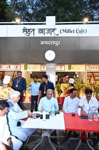 सेहत बाजार’ मिलेट्स कैफे का मुख्यमंत्री ने किया शुभारम्भ सेहत बाजार’ मिलेट्स कैफे का मुख्यमंत्री ने किया शुभारम्भ