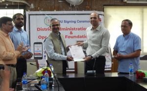 जिला प्रशासन और ओपन लिंक फाउंडेशन के मध्य हुआ एमओयू जिला प्रशासन और ओपन लिंक फाउंडेशन के मध्य हुआ एमओयू
