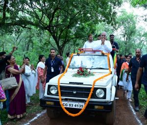 दुर्ग शहर में 300 एकड़ में बना नगरवन तालपुरी, मुख्यमंत्री ने नजारों का लिया लुत्फ दुर्ग शहर में 300 एकड़ में बना नगरवन तालपुरी, मुख्यमंत्री ने नजारों का लिया लुत्फ