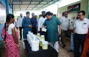 बोडोलैंड के मुख्य कार्यकारी सदस्य प्रमोद बोरो ने किया रीपा का अवलोकन बोडोलैंड के मुख्य कार्यकारी सदस्य प्रमोद बोरो ने किया रीपा का अवलोकन