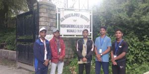 छत्तीसगढ़ एकलव्य विद्यालय के 5 विद्यार्थी पर्वतारोही अभियान प्रशिक्षण हेतु मनाली रवाना