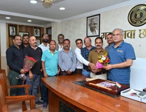  मुख्यमंत्री से बिलासपुर प्रेस क्लब के नवनिर्वाचित सदस्यों ने की सौजन्य मुलाकात