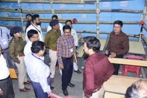 कलेक्टर ने मतगणना स्थल का दौरा कर तैयारियों का लिया जायजा  