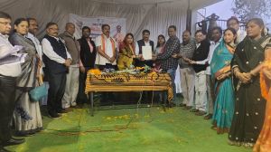  डौण्डीलोहारा विकासखण्ड के ग्राम जेवरतला में किया  गया विकसित भारत संकल्प यात्रा का आयोजन