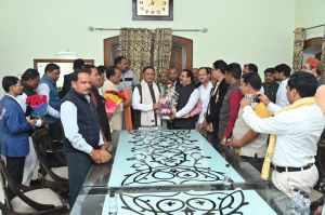  मुख्यमंत्री विष्णुदेव साय से छत्तीसगढ़ कोलता समाज के प्रतिनिधिमंडल ने की सौजन्य मुलाकात