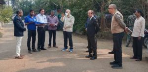  मुख्य न्यायाधीश  रमेश सिन्हा ने उच्च न्यायालय आवासीय परिसर का किया औचक निरीक्षण 