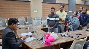  कलेक्टर डॉ सर्वेश्वर भुरे के मार्गदर्शन मे हुआ जनचौपाल का आयोजन