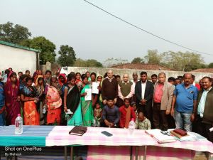  जनजाति कार्य मंत्रालय के उप महानिदेशक श्री विश्वजीत दास ने बैगा बाहुल्य क्षेत्र केंवची का किया दौरा