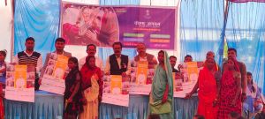  मस्तूरी के जेवरा में पहुंची मोदी की गारंटी वाली गाड़ी