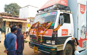 बालोद जिले के विभिन्न ग्रामों में हुआ विकसित भारत संकल्प यात्रा का आयोजन