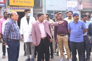 कलेक्टर ने किया सिम्स अस्पताल का निरीक्षण