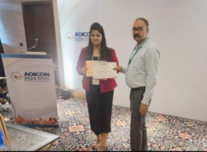 बेंगलूरु में एसोसिएशन ऑफ ओटोलरींगोलॉजिस्ट ऑफ इंडिया के अंतर्राष्ट्रीय सम्मेलन में डॉ. मान्या ठाकुर ने दिया व्याख्यान बेंगलूरु में एसोसिएशन ऑफ ओटोलरींगोलॉजिस्ट ऑफ इंडिया के अंतर्राष्ट्रीय सम्मेलन में डॉ. मान्या ठाकुर ने दिया व्याख्यान