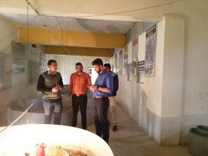  निर्माणाधीन इंडोर स्टेडियम, धान खरीदी केंद्र, कृषि विज्ञान केन्द्र का कलेक्टर ने किया निरीक्षण