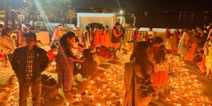 एक दीया प्रभु श्री राम के नाम&rsquo;: 3 लाख दीपों से जगमगाया दलपत सागर