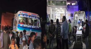 बीजापुर में सड़क हादसे में चार लोगों की मौत, 10 अन्य घायल