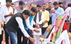 खेल हमें सिखाता है कि जिंदगी में हार भी जरूरी है-खेल मंत्री टंकराम वर्मा खेल हमें सिखाता है कि जिंदगी में हार भी जरूरी है-खेल मंत्री टंकराम वर्मा