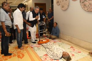  कैबिनेट मंत्री बृजमोहन अग्रवाल की माता के निधन पर विधानसभा अध्यक्ष डॉ. रमन सिंह ने जताया शोक