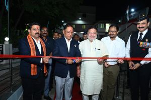 मुख्यमंत्री श्री साय ने राजधानी रायपुर में नवनिर्मित सैनिक विश्राम गृह का किया उद्घाटन मुख्यमंत्री श्री साय ने राजधानी रायपुर में नवनिर्मित सैनिक विश्राम गृह का किया उद्घाटन