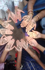 गांधी चैक दल्लीराजहरा में किया गया वृहद मतदाता जागरूकता अभियान कार्यक्रम का आयोजन