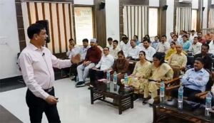  अधिकारियों को दिया गया मतगणना का प्रशिक्षण 