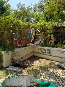  निगम ने रैन वाटर हार्वेस्टिंग प्रणाली का निरीक्षण  किया ,  2 बिल्डरों को नोटिस जारी  