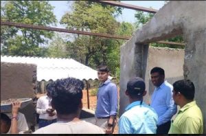  एसडीएम ने किया कटेकल्याण ग्राम पंचायत के भुसारास, एड़पाल, बड़ेबेड़मा एवं कोरीरास का निरीक्षण