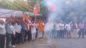  ऐतिहासिक सफलता पर भाजपा जनों ने मनाया जश्न