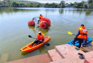  मां दंतेश्वरी सरोवर में अब वॉटर स्पोर्ट्स की सुविधाएं उपलब्ध