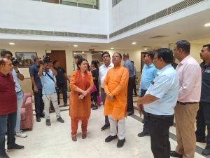  मुख्यमंत्री विष्णुदेव साय ने छत्तीसगढ़ निवास का लिया जायजा