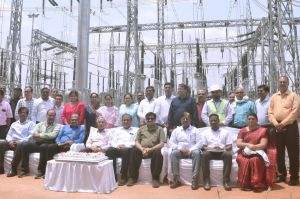  400 के.वी. उपकेंद्र कुरूद से 220 के.वी फीडर बे एवं 220 के.वी. डबल सर्किट पाटन लाइन चार्ज