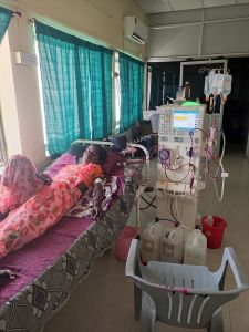  प्रधानमंत्री निःशुल्क डायलिसिस योजना अंतर्गत एस्काग संजीवनी द्वारा डायलिसिस यूनिट का संचालन