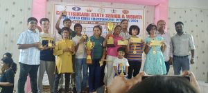 महिला वर्ग में तनीशा राज्य विजेता ,प्राची उपविजेता बनी महिला वर्ग में तनीशा राज्य विजेता ,प्राची उपविजेता बनी