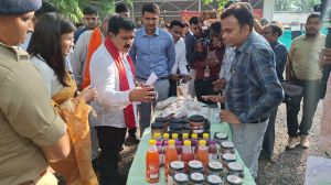  उप मुख्यमंत्री श्री विजय शर्मा ने मिलेट कैफे का किया अवलोकन