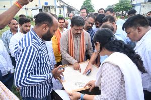  उपमुख्यमंत्री श्री शर्मा ने कबीरधाम में प्रस्तावित मेडिकल कालेज के स्थल  का किया अवलोकन