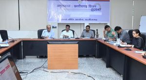  &rsquo;अमृतकाल: छत्तीसगढ़ विजन / 2047&rsquo; डॉक्यूमेंट तैयार करने वर्किंग ग्रुप के अधिकारियों की बैठक