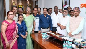   मुख्यमंत्री साय से भारतीय राज्य पेंशनर्स महासंघ के प्रतिनिधिमंडल ने की सौजन्य मुलाकात