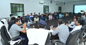  अग्नि वीर के लिखित परीक्षा में चयनित अभ्यर्थियों को मार्गदर्शन देने पहुंचे वित्त मंत्री ओ. पी. चौधरी