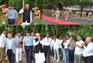 निवर्तमान राज्यपाल विश्व भूषण हरिचंदन को भावभीनी विदाई निवर्तमान राज्यपाल विश्व भूषण हरिचंदन को भावभीनी विदाई