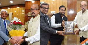 राज्यपाल से विभिन्न विश्वविद्यालयों के कुलपतियों ने की सौजन्य मुलाकात राज्यपाल से विभिन्न विश्वविद्यालयों के कुलपतियों ने की सौजन्य मुलाकात