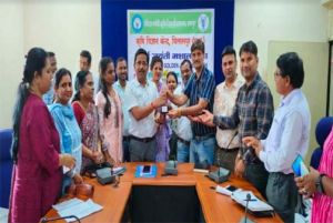  कृषि विज्ञान केन्द्र बिलासपुर में स्वर्ण जयंती मशाल समारोह का आयोजन 