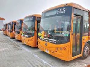 मुख्यमंत्री  विष्णु देव साय की पहल पर छत्तीसगढ़ को मिलीं 240 ई-बसें