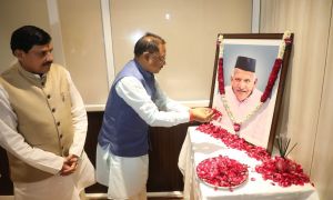  मुख्यमंत्री श्री साय उज्जैन में स्व.  पूनमचंद यादव के तेरहवीं कार्यक्रम में हुए शामिल 