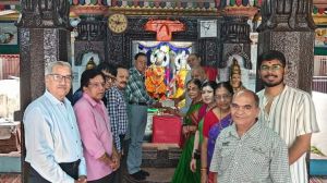 सुहागा मंदिर ब्राह्मण पारा में बन रहे धर्मशाला निर्माण के लिए पंद्रह लाख रुपये का दान 