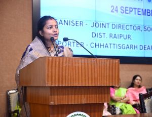 समानता, समावेश और सशक्तिकरण का एक पुल है अंतर्राष्ट्रीय सांकेतिक भाषा दिवस: मंत्री लक्ष्मी राजवाड़े समानता, समावेश और सशक्तिकरण का एक पुल है अंतर्राष्ट्रीय सांकेतिक भाषा दिवस: मंत्री लक्ष्मी राजवाड़े