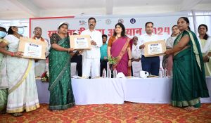  विधायक मोतीलाल साहू ने दिलाई स्वच्छता की शपथ