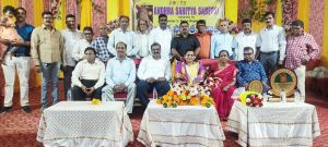  राष्ट्रीय शिक्षक पुरस्कार प्राप्त शारदा को  आंध्र साहित्य समिति ने पलकों पे बैठाया 