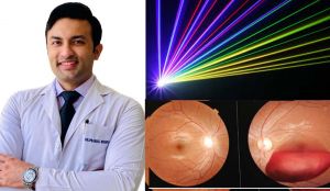   लेजर लाइट से युवक की आंख क्षतिग्रस्त हुई