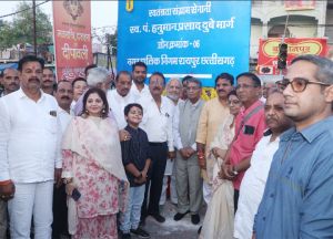  कालीबाड़ी चौक से सिद्धार्थ चौक अब कहलाएगा स्वतंत्रता सेनानी हनुमान प्रसाद दुबे मार्ग