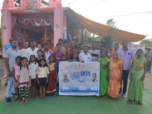  जल जीवन मिशन से दूरस्थ ग्राम राजादेवरी की बदली तस्वीर